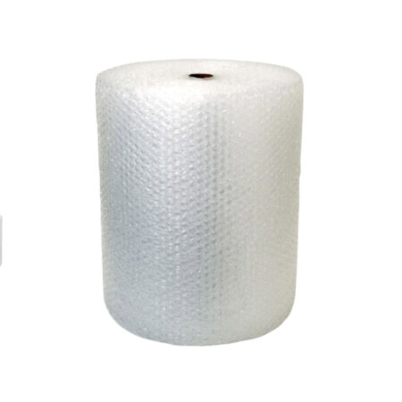 Qualpack Clear Perforated Bubble Wrap Roll 450mm