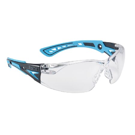 Bolle RUSH+ Clear Safety Glasses (Pack of 10) - RUSHPPSIB