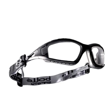 Bolle Tracker Platinum Clear Safety Glasses (1 Unit) - TRACPSI